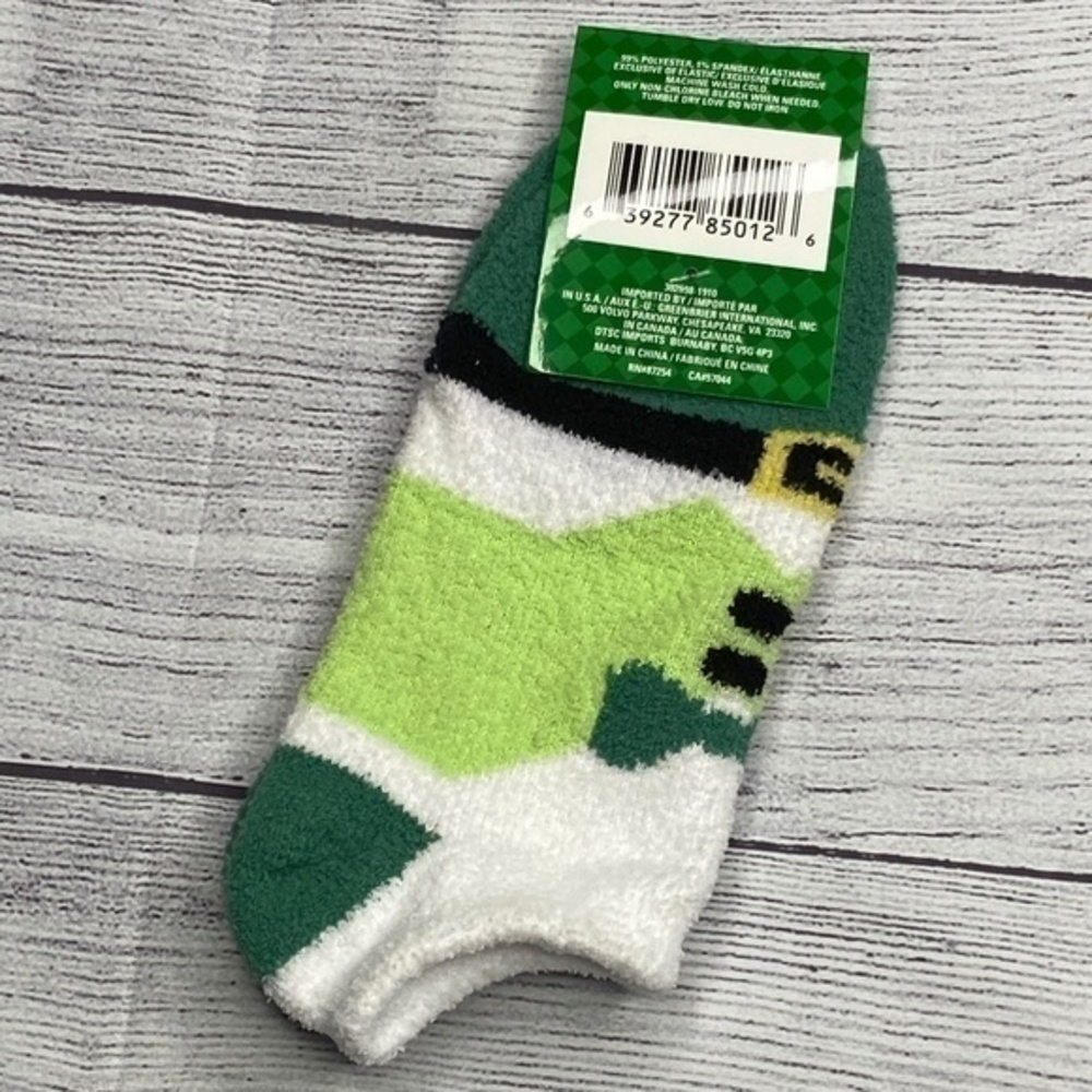 Saint Patricks Day Socks Womens Size 5 to 9 Low Cut Socks - Picture 4 of 8